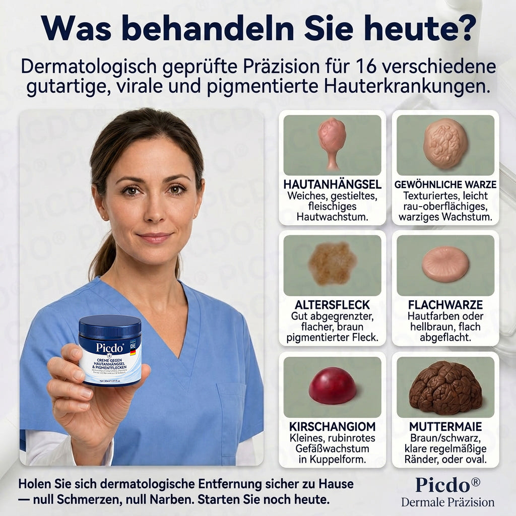 👩‍⚕️🎁𝐏𝐢𝐜𝐝𝐨® 𝟕-𝐓𝐚𝐠𝐞 𝐂𝐫𝐞𝐦𝐞 𝐆𝐞𝐠𝐞𝐧 𝐇𝐚𝐮𝐭𝐚𝐧𝐡ä𝐧𝐠𝐬𝐞𝐥- & 𝐏𝐢𝐠𝐦𝐞𝐧𝐭𝐟𝐥𝐞𝐜𝐤𝐞𝐧 (𝐒𝐜𝐡𝐦𝐞𝐫𝐳𝐟𝐫𝐞𝐢𝐞 𝐅𝐨𝐫𝐦𝐞𝐥 – 𝐨𝐡𝐧𝐞 𝐍𝐚𝐫𝐛𝐞𝐧)
