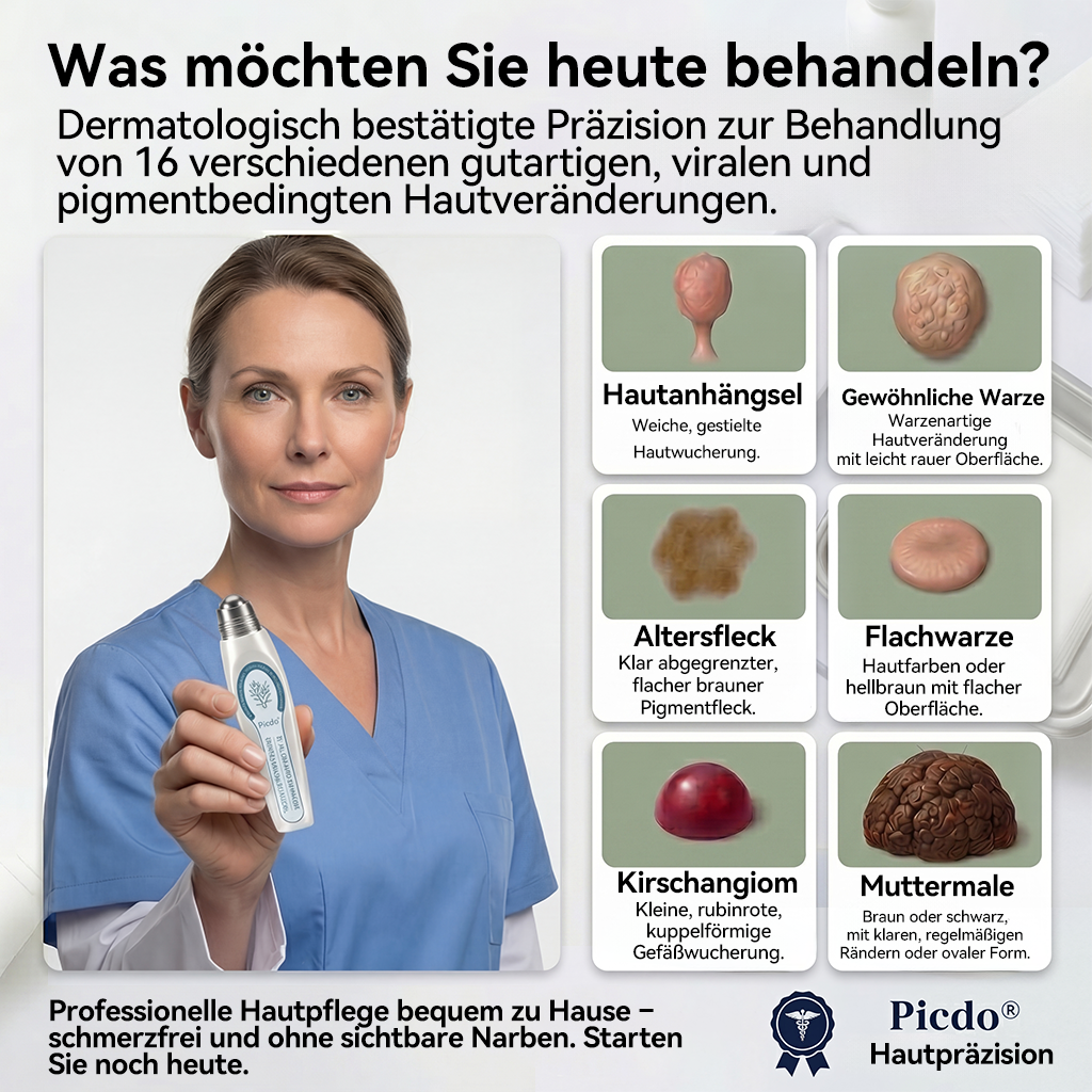 Offizieller Shop | 🎉🎁 𝐏i𝐜𝐝o® 7-Tage-Serum zur Entfernung von Hautanhängseln & Flecken (schmerzfrei, narbenfrei, Roll-On) 🔥